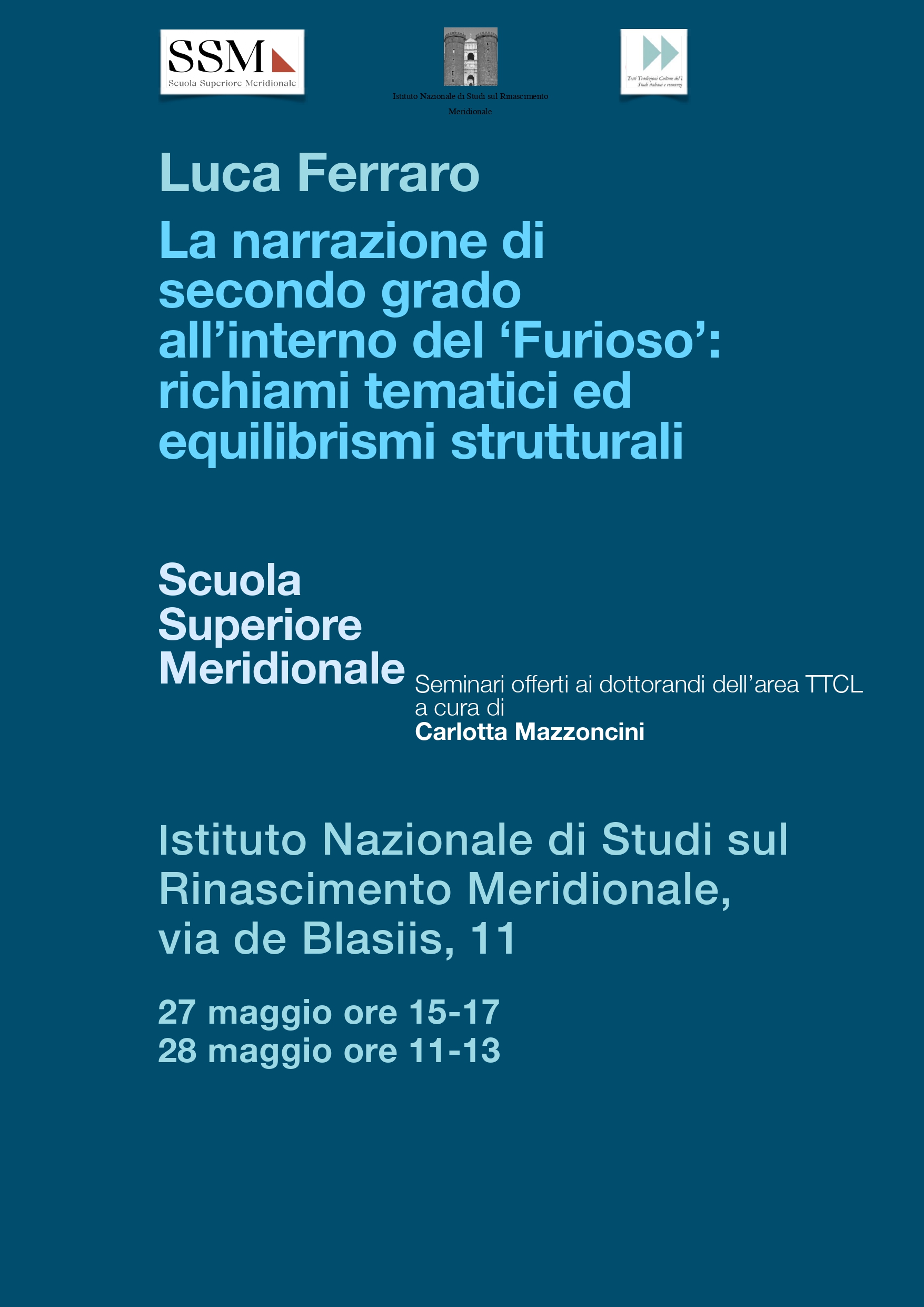 FERRARO. Locandina seminario Ariosto-novelle SSM_page-0001